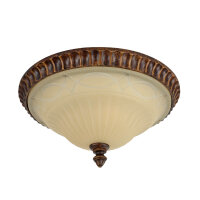 Deckenleuchte ANABELL 1 Creme Ø33cm Landhaus Lampe