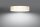 Deckenlampe rund Ø 50 cm Weiß Stoff Glas blendarm 5x E27