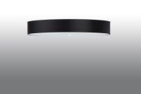 Deckenlampe rund Ø 100 cm Schwarz blendarm 6x E27...