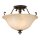 Deckenleuchte ANABELL 2 Braun Rustikal Lampe K&uuml;che
