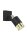 Wandleuchte Schwarz Gold Metall Modern verstellbar