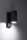 Wandlampe Modern klein Schwarz Metall GU10 Downlight
