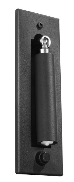 Wandleuchte Metall Schwarz verstellbar H: 20 cm G9 Lesen