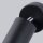 Wandspot Schwarz verstellbar H: 18,5 cm Metall GU10