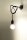Wandlampe Schwarz verstellbar H: bis 1 m E27