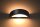 indirekte Wandlampe Schwarz Up Down 40 cm breit E27