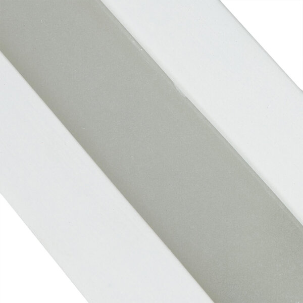 Wandlampe Keramik Glas 32,5 cm eckig Up Down bemalbar