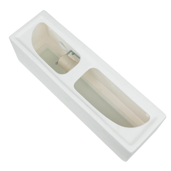 Wandlampe Keramik Glas 32,5 cm eckig Up Down bemalbar