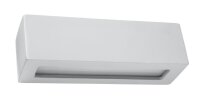 Wandleuchte Keramik 32,5 cm Grau E27 indirekt Up Down