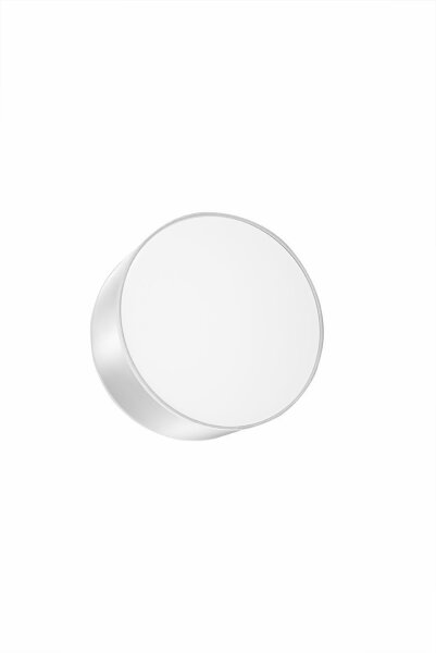 Deckenleuchte flach rund Ø 25 cm Grau E27 blendarm