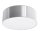 Deckenleuchte flach rund Ø 25 cm Grau E27 blendarm