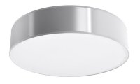 Deckenlampe rund &Oslash; 55 cm Grau 4x E27 blendarm ATISS