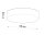 Deckenlampe rund Ø 55 cm Grau 4x E27 blendarm ATISS