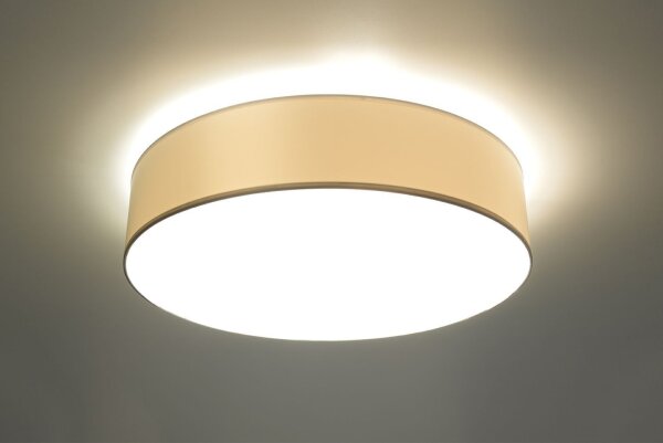 Deckenlampe Weiß rund Ø 55 cm 4x E27 blendarm Modern