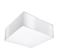 Blendarme Deckenleuchte Wei&szlig; Modern 25 cm...