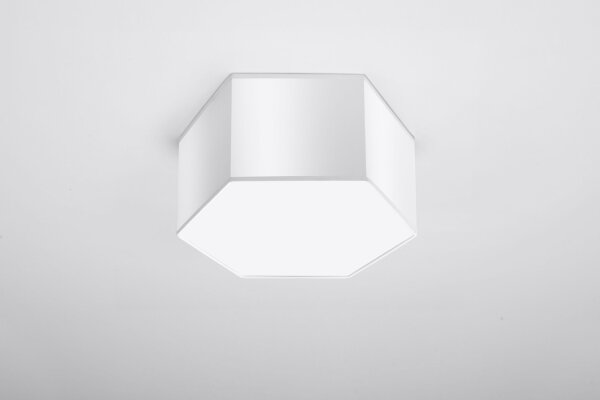 Deckenlampe Weiß L: 30,5 cm klein 2x E27 Modern blendarm