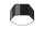 Deckenlampe blendarm Modern flach klein Schwarz 2x E27