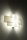 Wandlampe Weiß Glas Metall Modern 2x G9 MAGO