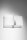 Wandleuchte Glas Metall 35 cm breit Weiß Chrom 2x G9