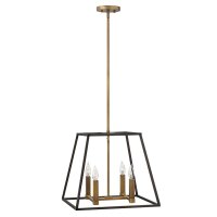 Vintage Deckenleuchte TORRE Bronze k&uuml;rzbar Lampe