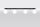 Deckenlampe Glas Metall 88 cm lang Weiß Schwarz 4x G9