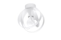 Deckenlampe rund &Oslash; 16 cm Kugel Modern Metall E27
