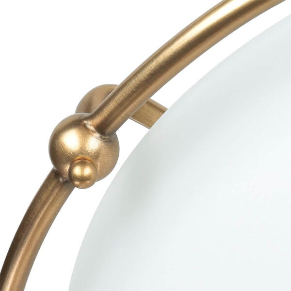 Deckenleuchte ASPERO Messing Creme 4xE27 Lampe