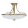 Deckenleuchte ASPERO Messing Creme 4xE27 Lampe