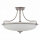 Premium Deckenleuchte Glas E27 Ø43 cm rund Chrom Creme