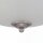 Premium Deckenleuchte Glas E27 Ø43 cm rund Chrom Creme