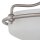 Premium Deckenleuchte Glas E27 Ø43 cm rund Chrom Creme