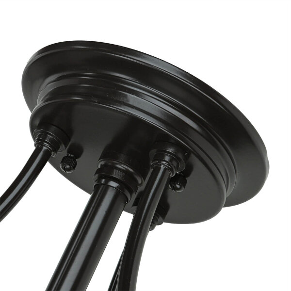 Deckenleuchte ASPERO Bronze Ø43cm Flur Lampe