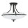 Deckenleuchte ASPERO Bronze Ø43cm Flur Lampe
