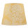 Lampenschirm Gold Stoff Muster E27 Stehleuchte WILLOW