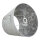Silberner Lampenschirm Stehlampe Stoff E27 WILLOW