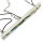 Vintage Pendelleuchte 3-flmg E27 Shabby Weiß HAKON