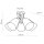 Deckenlampe VAIO Grau 5-flmg