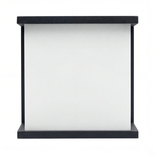 Außenwandleuchte Anthrazit Alu IP54 E27 B:16,5 cm