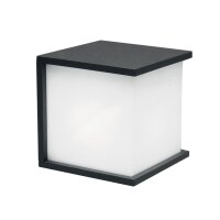 Außenwandleuchte Anthrazit Alu IP54 E27 B:16,5 cm