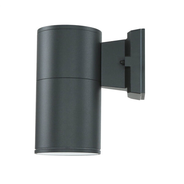 Außen Wandleuchte Anthrazit IP44 E27 Ø11cm H:21cm