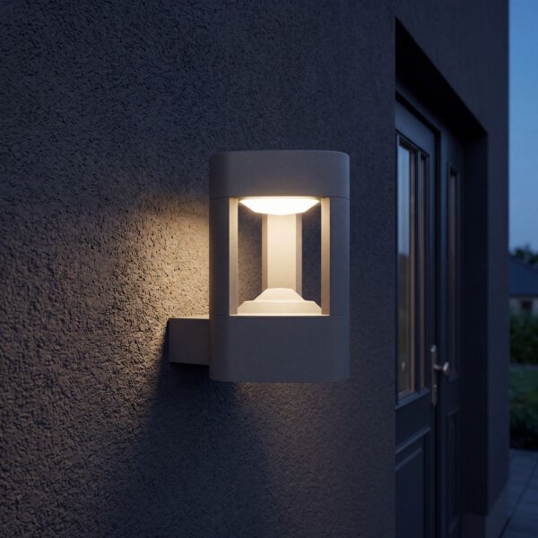 Außenwandleuchte Anthrazit blendarm IP54 Modern