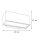Up Down Wandleuchte Anthrazit IP54 B:22cm