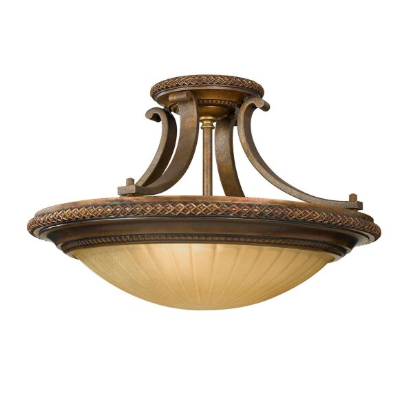 Deckenleuchte ANABELL 5 Bronze Ø46cm Design Lampe