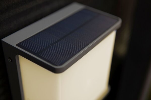 Außenlampe Bewegungsmelder Solar LED IP44 Eingang
