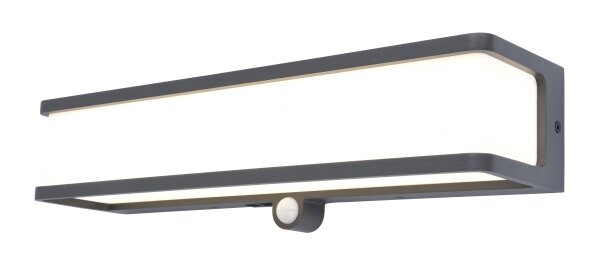 Wandleuchte außen Solar Bewegungsmelder LED Outdoor