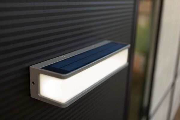 Wandleuchte außen Solar Bewegungsmelder LED Outdoor