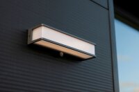Wandleuchte außen Solar Bewegungsmelder LED Outdoor