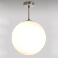 Deckenlampe Messing Glas Kugelschirm Messing Ø 30...
