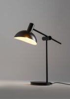 Moderne Schreibtischleuchte Schwarz Weiß 45 cm...