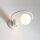 Runde Wandlampe Metall Glasschirm blendarm G9 Modern